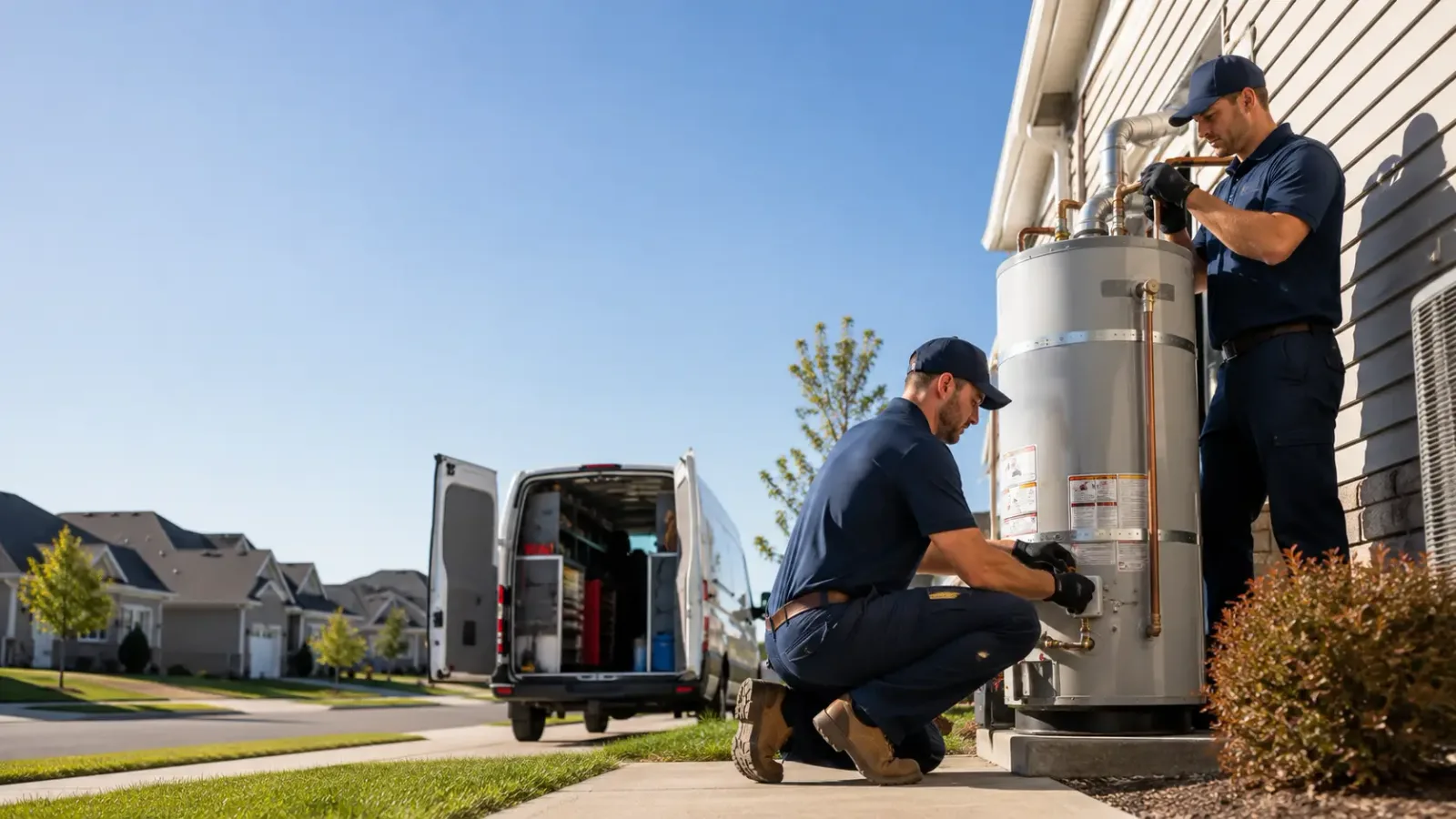 Water Heater Installation in Goodrich, ND